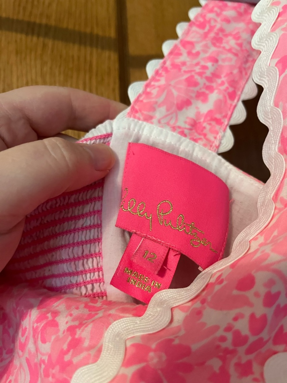 Lilly Pulitzer Pink Floral Tiered Sundress - Picture 5 of 15
